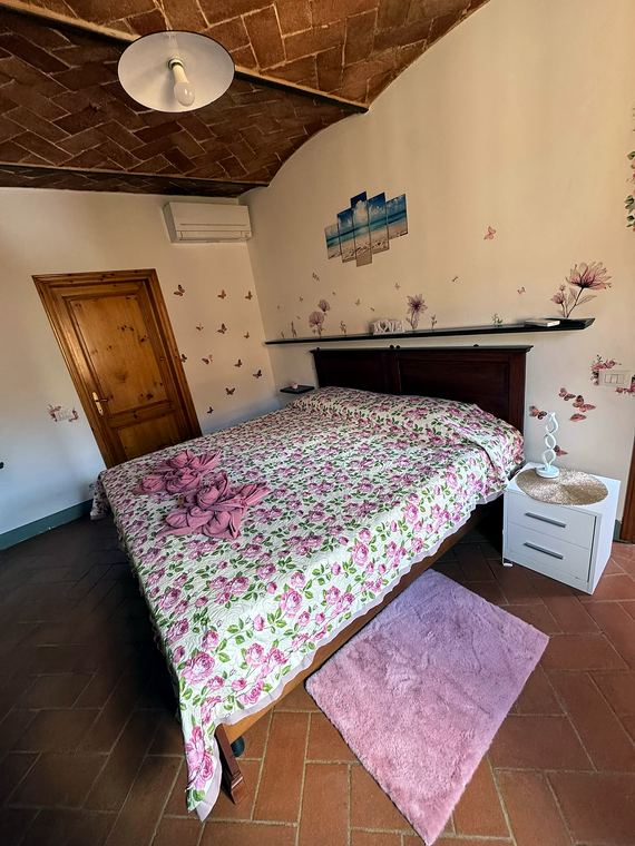 Camera Rosa: aria condizionata e accesso alla stanza